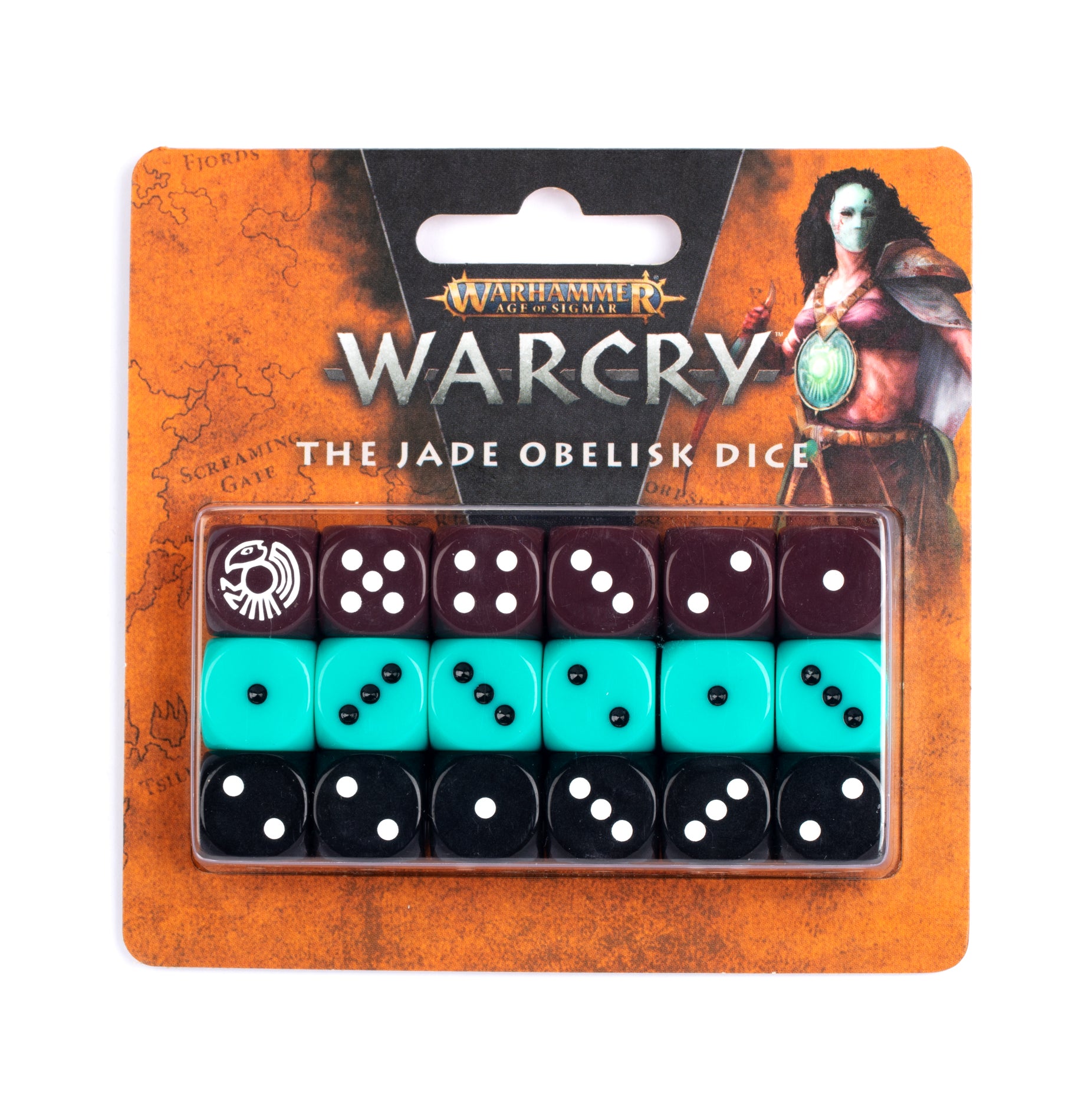 Warcry: The Jade Obelisk Dice | Kessel Run Games Inc. 