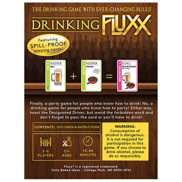 Drinking Fluxx | Kessel Run Games Inc. 