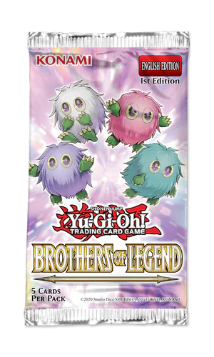Yu-Gi-Oh! Brothers of Legend Booster Pack | Kessel Run Games Inc. 