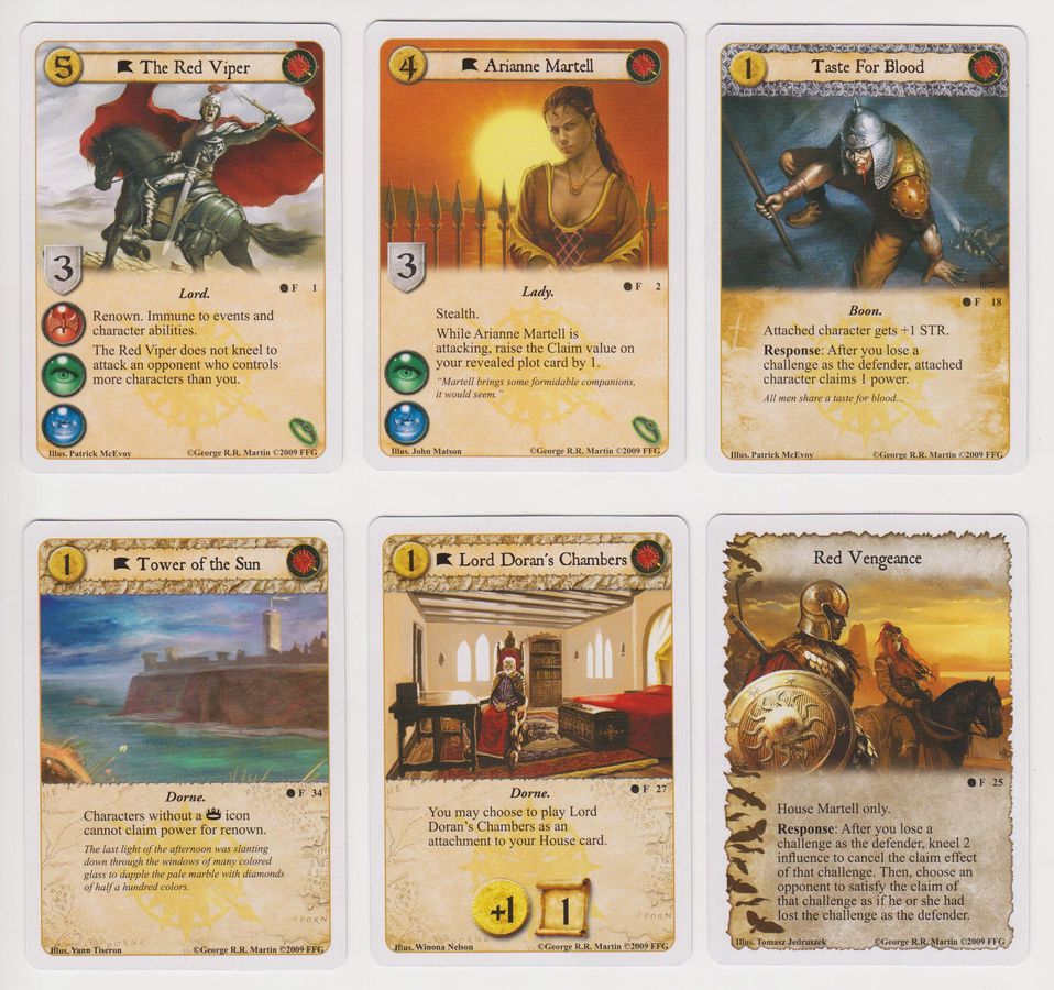A Game of Thrones: The Card Game - Princes of the Sun | Kessel Run Games Inc. 