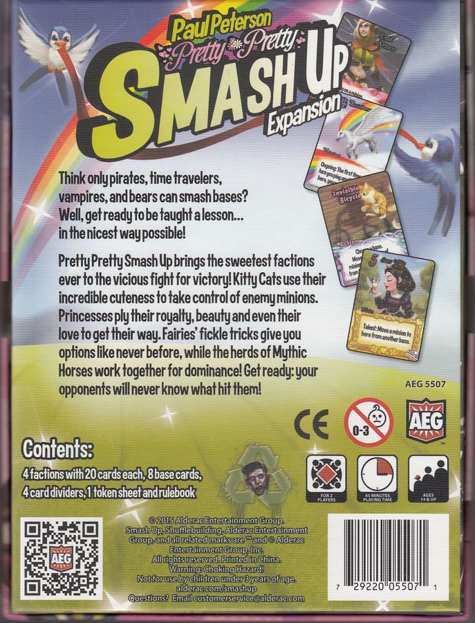 Smash Up: Pretty Pretty Smash Up | Kessel Run Games Inc. 