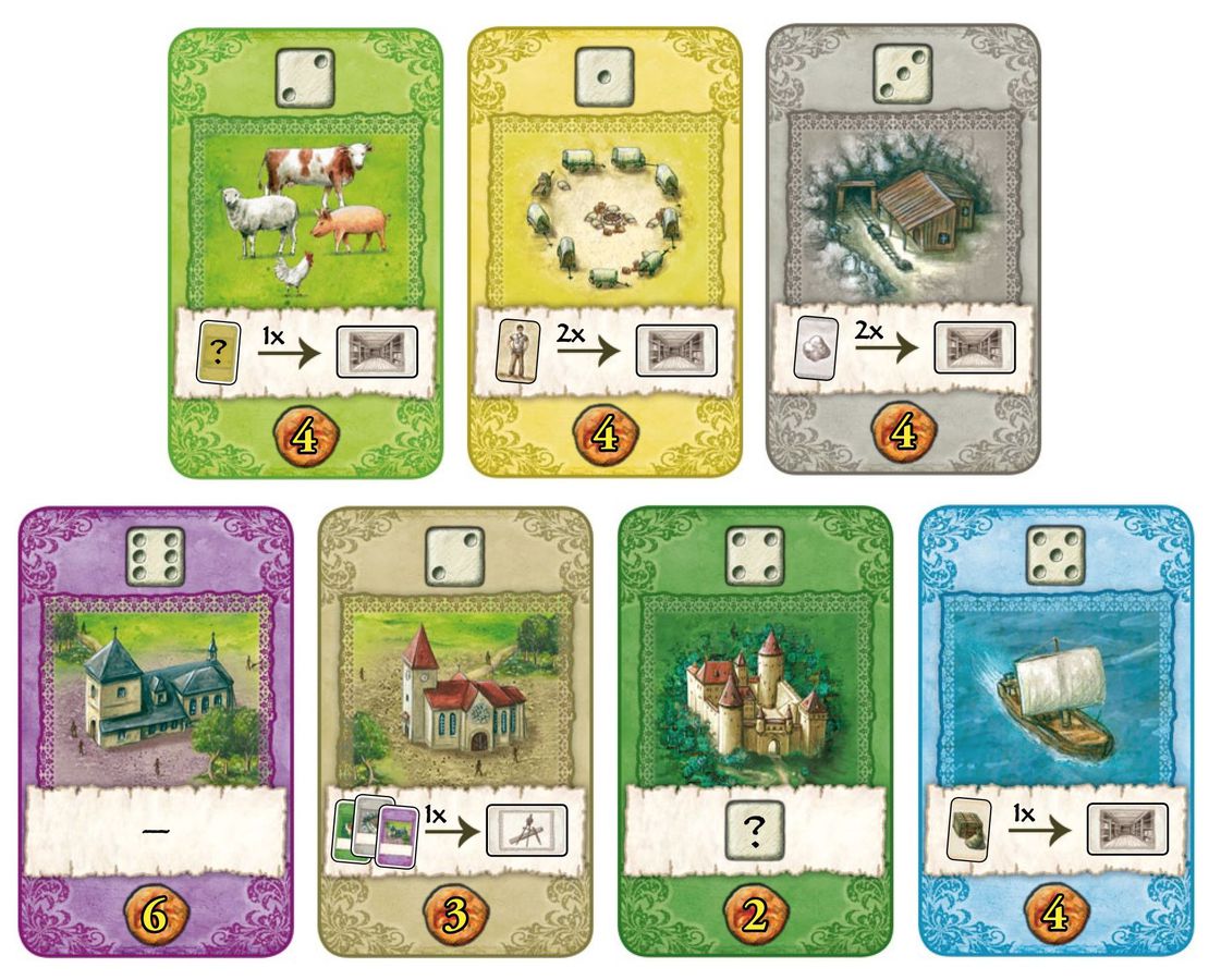 The Castles of Burgundy: The Card Game | Kessel Run Games Inc. 