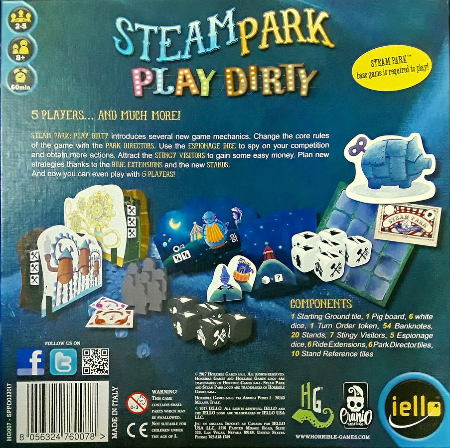 Steam Park: Play Dirty | Kessel Run Games Inc. 
