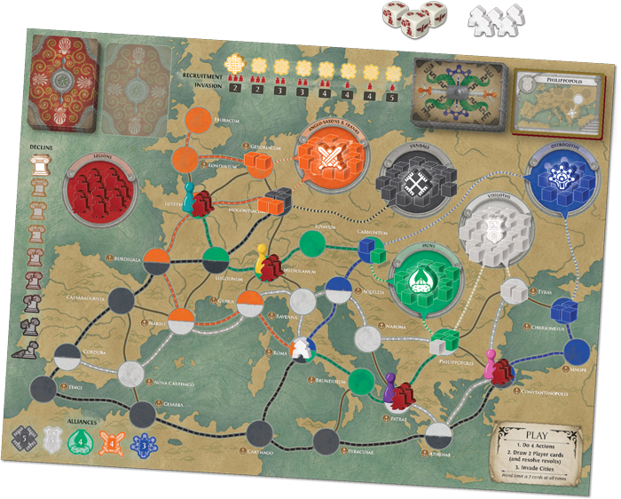 Pandemic: Fall of Rome | Kessel Run Games Inc. 