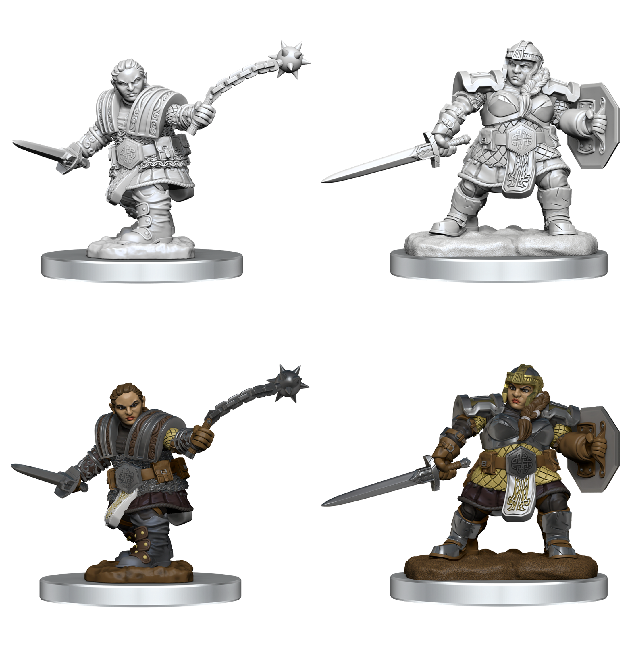 Nolzurs Marvellous Miniatures: Dwarf Fighter | Kessel Run Games Inc. 