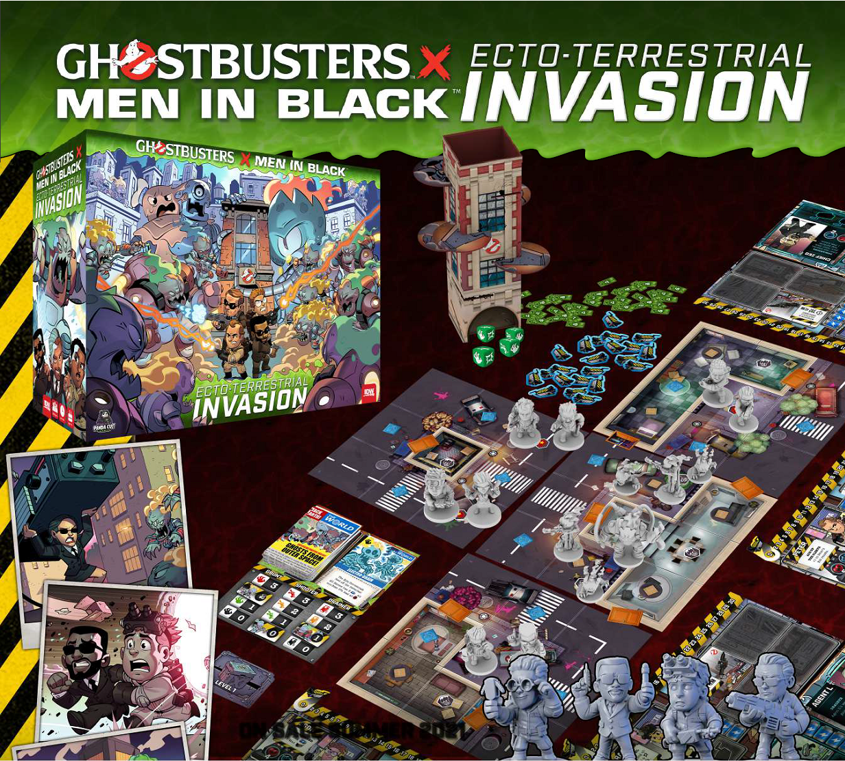 Ghostbusters X MIB Ecto-Terrestrial Invasion | Kessel Run Games Inc. 