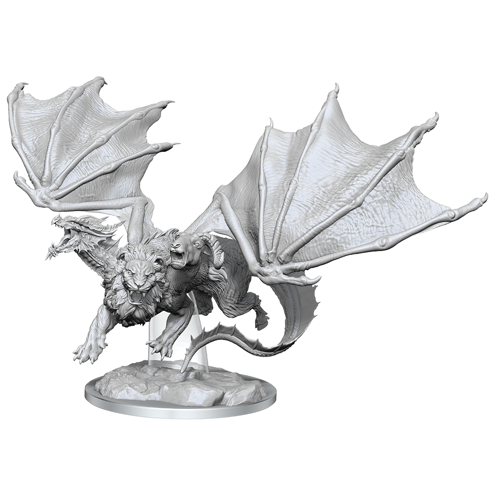 Chimera - Dungeons and Dragons unpainted minis WV16 | Kessel Run Games Inc. 