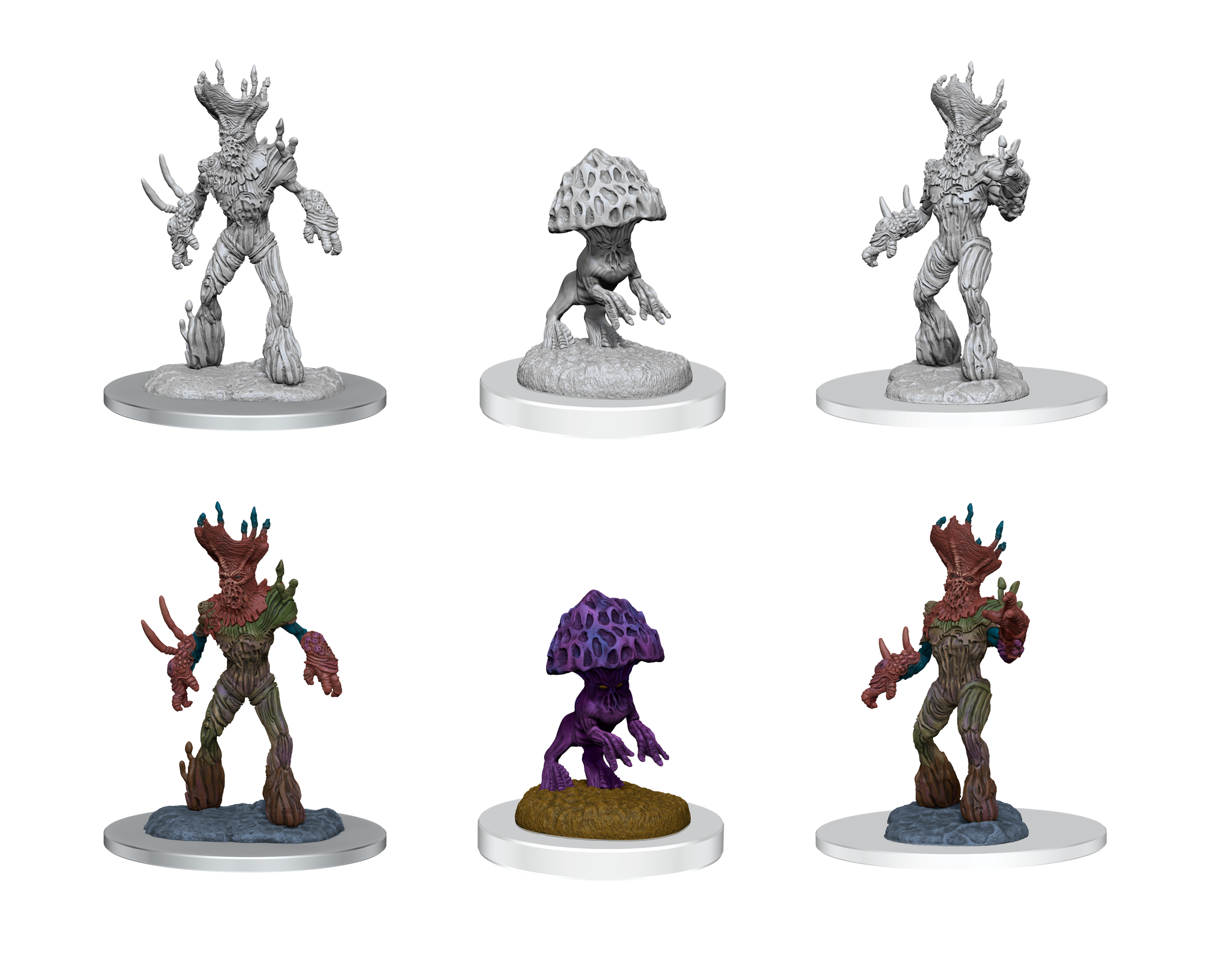 Nolzurs Marvellous Miniatures: Myconid Sovereign & Sprouts | Kessel Run Games Inc. 