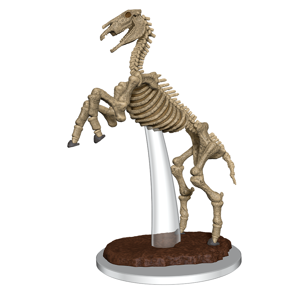 Pathfinder Unpainted Minis: Skeletal Horse | Kessel Run Games Inc. 