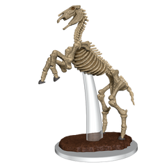 Pathfinder Unpainted Minis: Skeletal Horse | Kessel Run Games Inc. 
