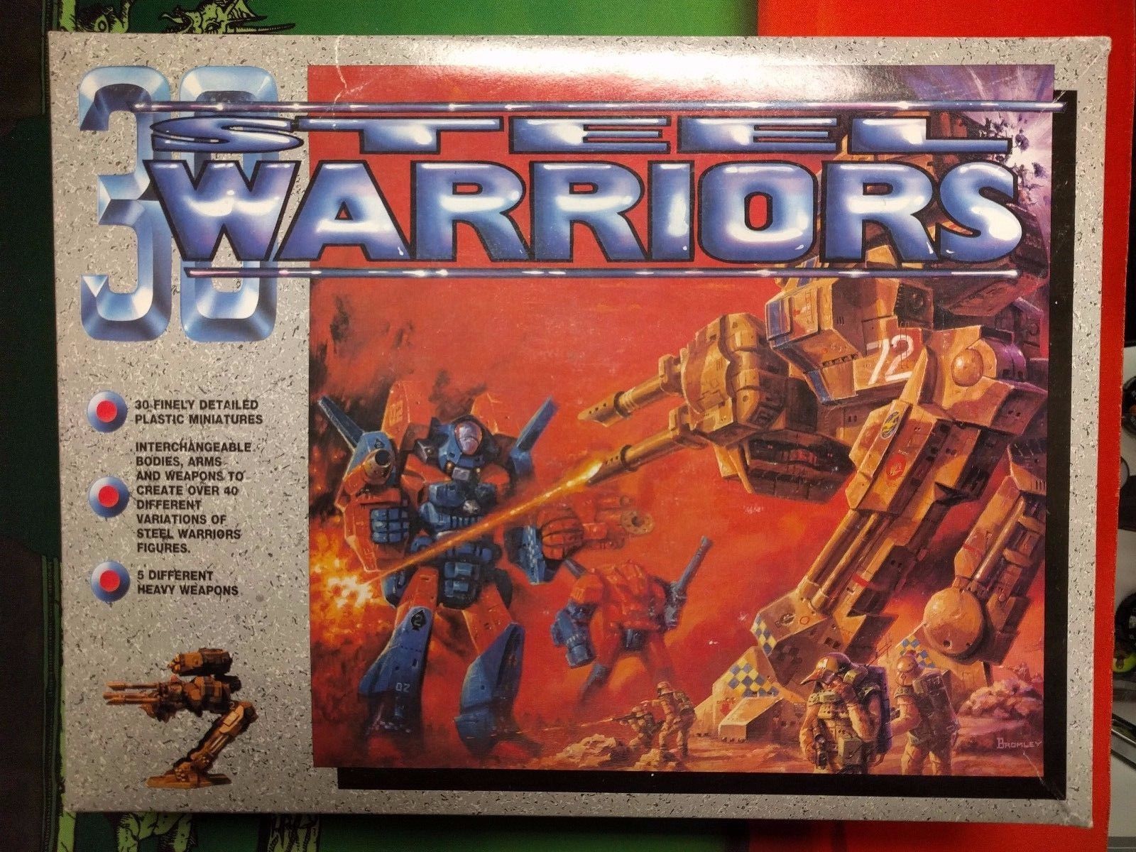ICE Space Master - 30 Steel Warriors Box | Kessel Run Games Inc. 
