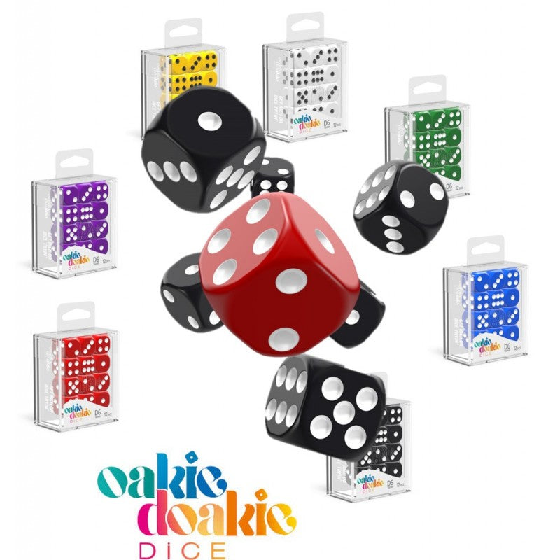 Solid: 12D6 16mm Dice Set | Kessel Run Games Inc. 