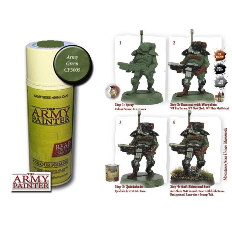 The Army Painter Colour Primer Pure Red, 400 mL Acrylic Spray